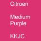 Preview: Citroen, Medium Purple, KKJC.